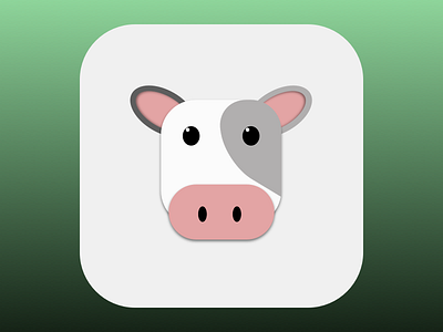 DailyUI - #005 - App Icon app cow dailyui icon