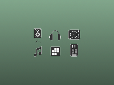 DailyUI - #055 - Icon Set