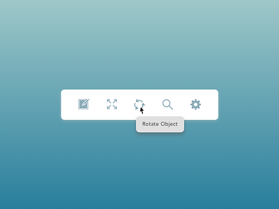 DailyUI - #087 - Tooltip 087 compose dailyui draw resize rotate search settings tooltip zoom