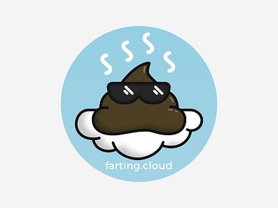 Poop Cloud Stickers