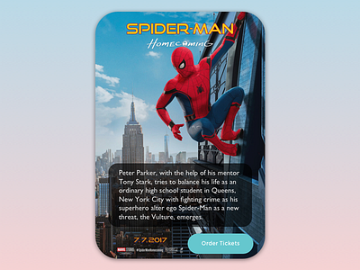 Movie Card card movie spider man