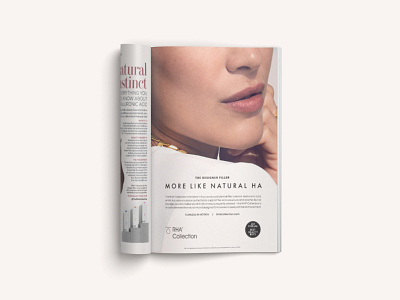 RHA - InStyle Ad ad branding design print