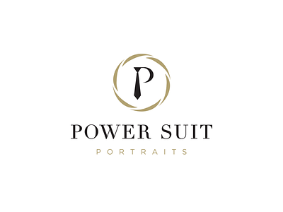Power Suit Portraits Logo Option