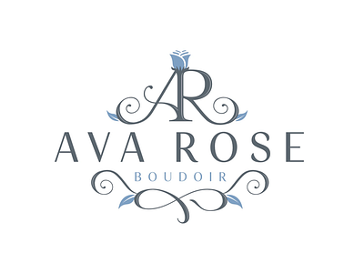 Final logo for Ava Rose Boudoir