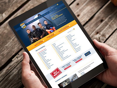 St. Louis Hero Network Website home page design web design website design