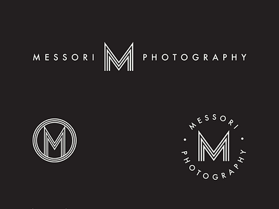 Another Messori Photography logo option photography branding photography logo photography logo design