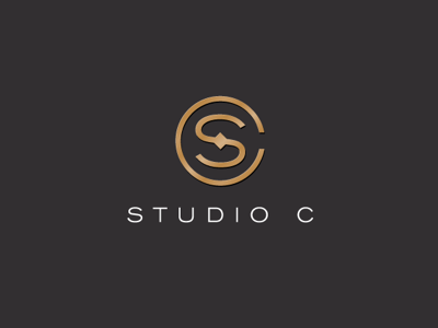 Studio C Logo Option By Visual Lure On Dribbble