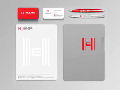 Holland Engineers Logo & Identity Design