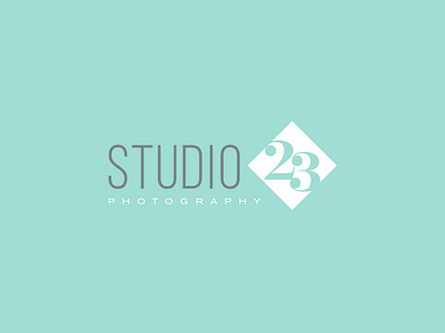 Studio 23 Photography logo branding logo logo design photographer photography studio