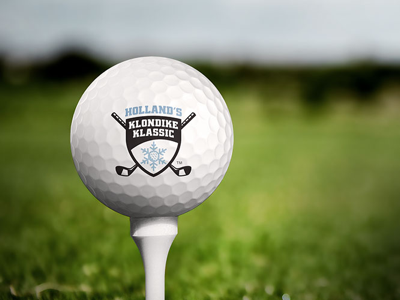 Holland Construction’s Klondike Klassic Logo branding golf tournament logo logo design