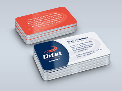 Ditat Business Card Design