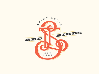 St. Louis Red Birds Monogram