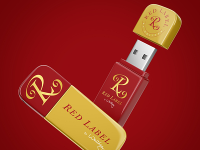 Red Label flash drive