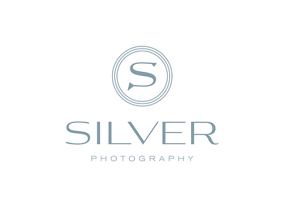 Silver Photography Logo Option