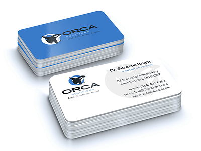 ORCA Solutions Logo Option on Business Card