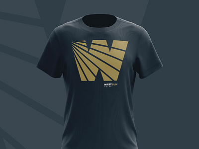 WattSun Solar t-shirt design