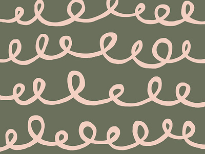 Swirl illustration pattern design textile design