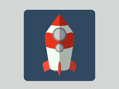 Rocket adobe illustrator illustration moon rocket