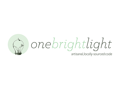 New Logo for One Bright Light