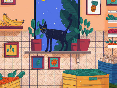 gato cat cat illustration design illustration