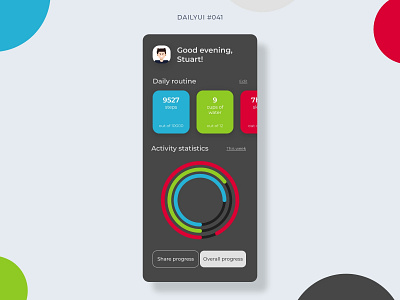 Workout Tracker 041 app dailyui dailyui041 design fitness fitness app graphic design mobile mobile design tracker ui workout workout tracker