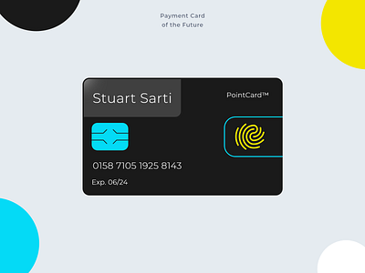 Payment Card of the Future branding card card design credit card dailyui dark mode debit card design futuristic card graphic design logo payment card