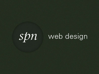 SPN web design logo idea branding logo design