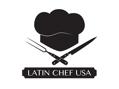 Latin Chef USA latin chef usa food logo comida latina