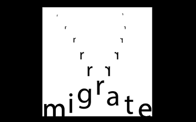 migrate (Expressive Typography)