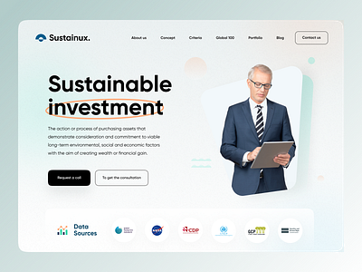 Investment Website Concept