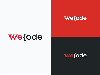 Wecode Logo Design
