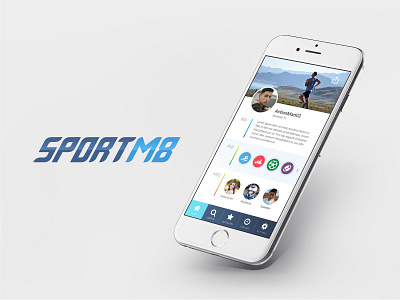SportM8 App Design app application design iphone mobile social sport