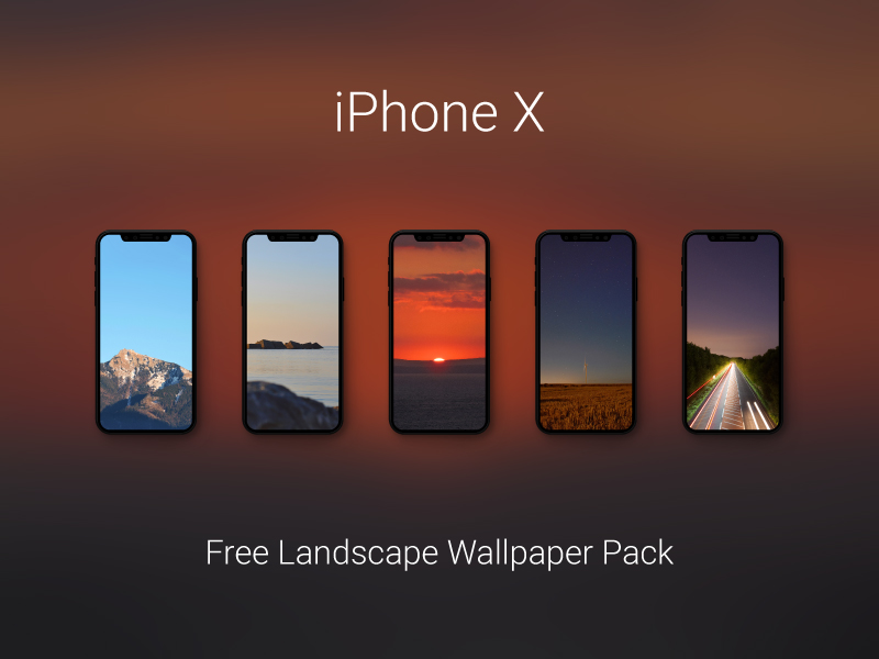 Free iPhone X Landscape Wallpaper Pack by Jack Wassiliauskas on Dribbble