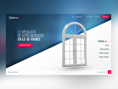 Menuizeo - Webdesign full scree ui design webdesign windows