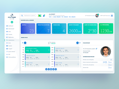 Denticare - Dashboard