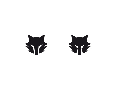 Project Wolf black logo wolf