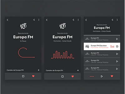 Redesign App Radios de España