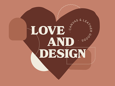 voucher design heart love