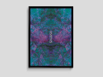 SHUUSH - Limited Edition Poster v2 design nightclub poster