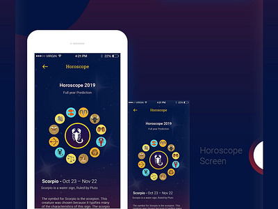 App Design app design horascope