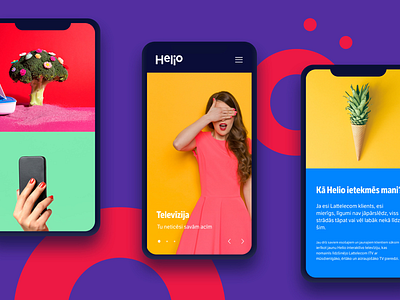 Helio bright colors design interaction photoshop principle sketch system ui ux web