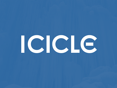 Icicle brand ice icicle logo logotype music