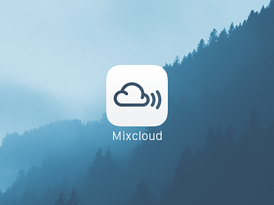 Mixcloud iOS Icon app apple application audio cloud home icon ios ipad iphone mixcloud