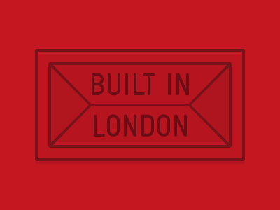 Built in London brick build build in london built idea logo london