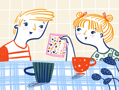 The gummy bear bag digital illustrator illustration kidlitart kids illustration storytelling
