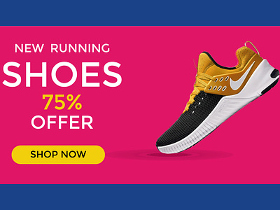 shoes ads banner design