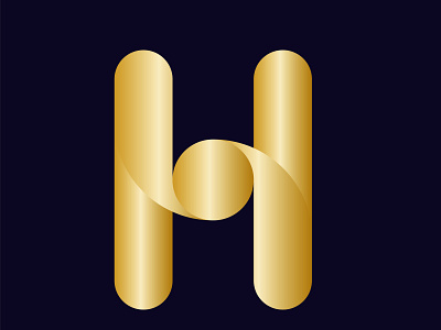 H logo design..