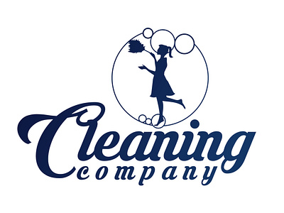 Cleaning logo design