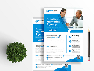 Creative Marketing Agency Flyer design creative flyer flyer design graphic design