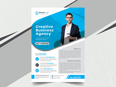 Creative Corporate Flyer Design Template